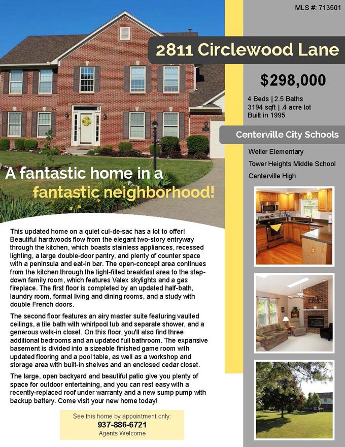Real Estate Flier
